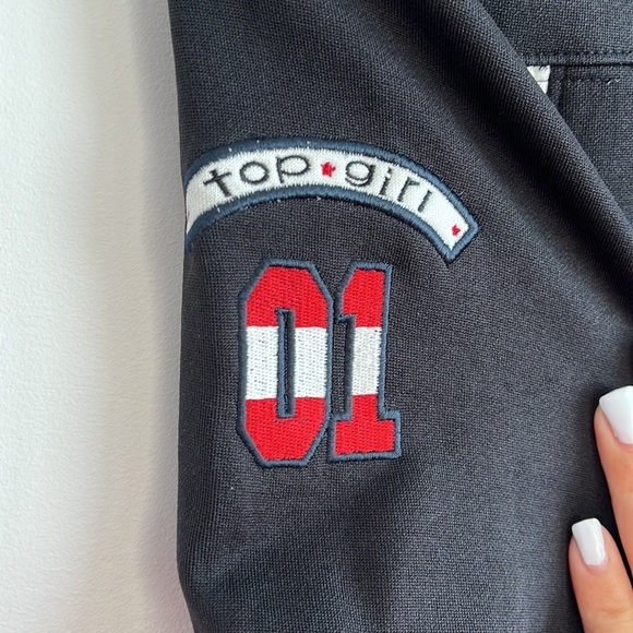 TOP GIRL VARSITY STYLE JACKET WOMEN SIZE M - Picture 6 of 9